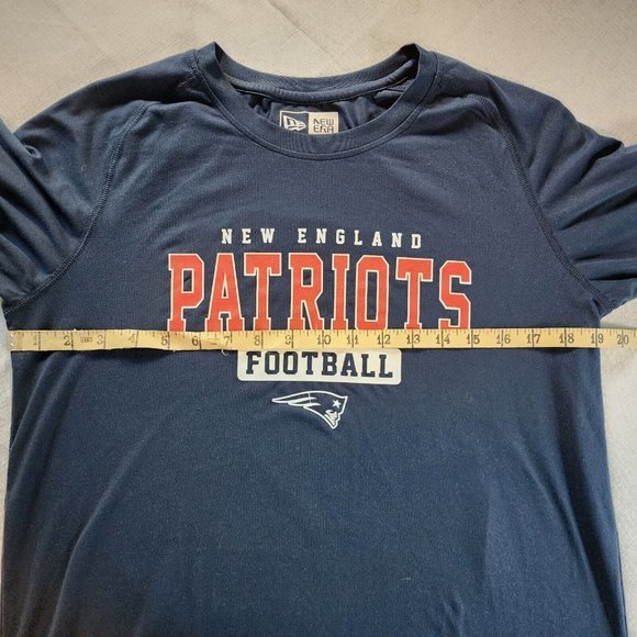 New Era NFL Men's New England Patriots Navy Small Short Sleeve T-Shirt‎ - Picture 7 of 11